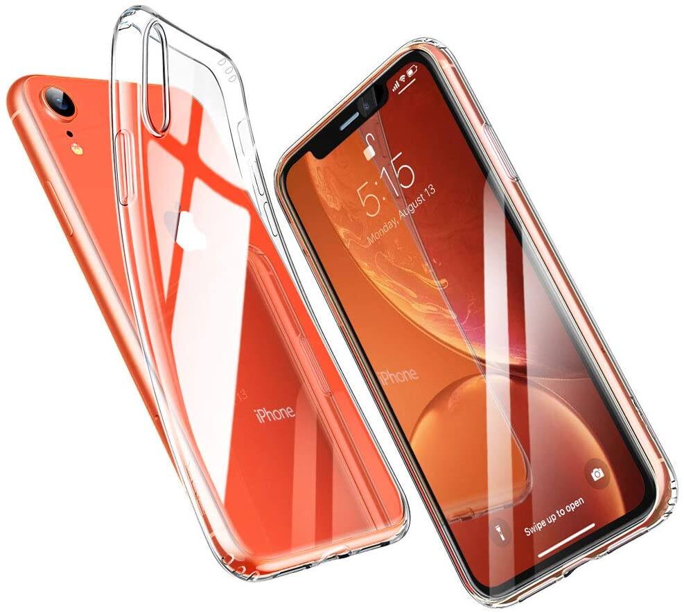 ESR iPhone XR Clear Cases $3.84, iPhone 12, 12 Pro, and 12 Pro Max Silicone Case & Screen Protector Bundle $6.5, iPhone SE (2020)/8/7 Case $5.9 + FS w/ Prime
