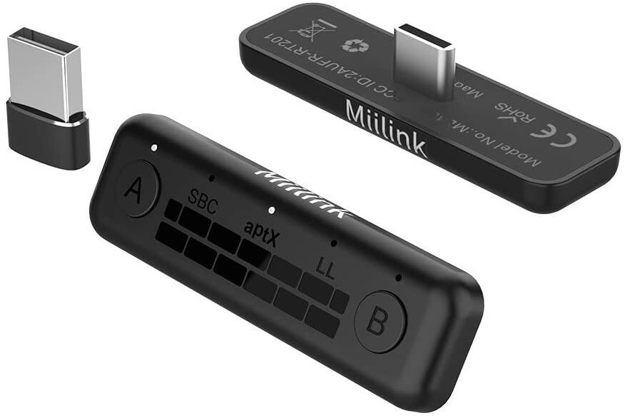 1Mii Mini Dual Stream Bluetooth 5.0 USB Type-C Adapter / Audio Transmitter w/ aptX Low Latency for Nintendo Switch & Lite/PS4/PS5/PC $17.39 + Free Shipping