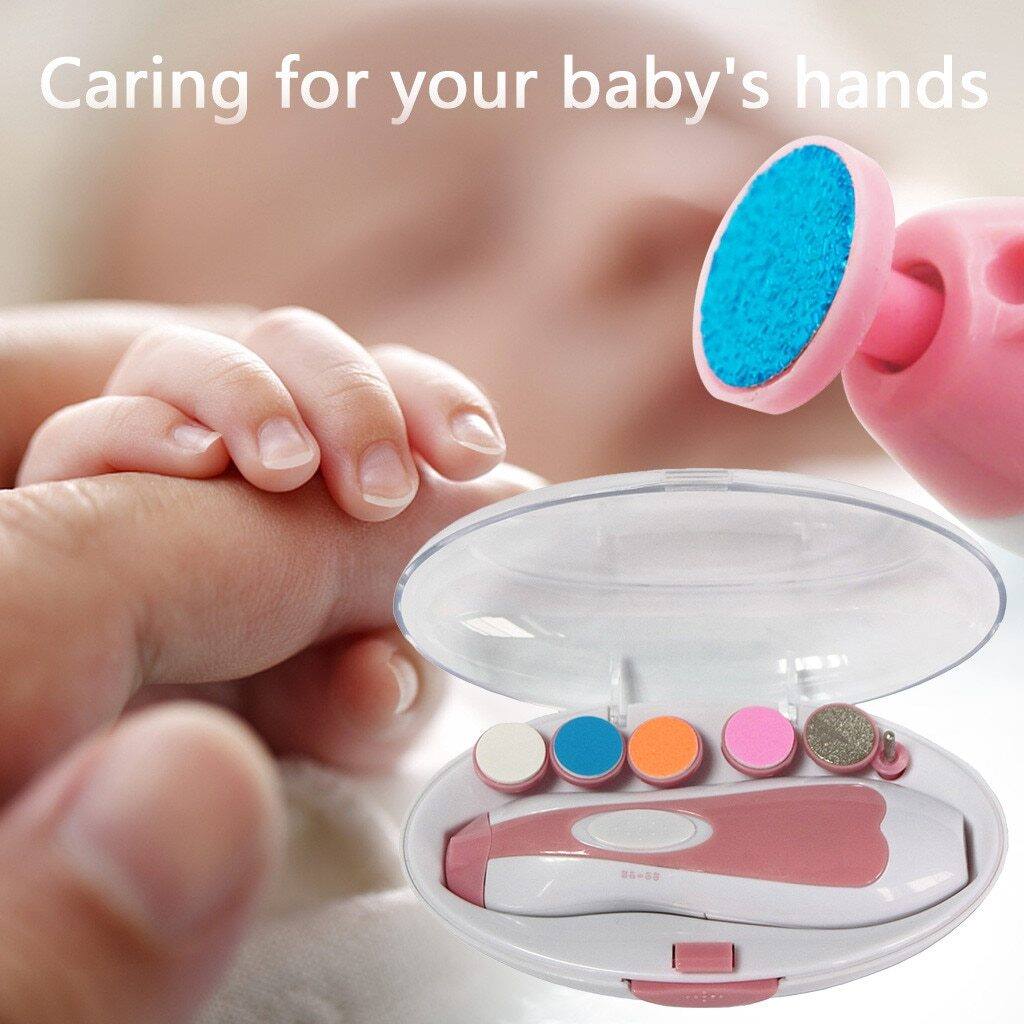 Multifunctional Electric Baby Nail Polisher Manicure Kit, Protect Children from Scratches for $9.99 + Free Shipping