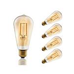 4-Pack Edison Vintage Style Dimmable LED Filament Vintage Light Bulbs - Several Styles $9.99 + Free Shipping @ NewEgg