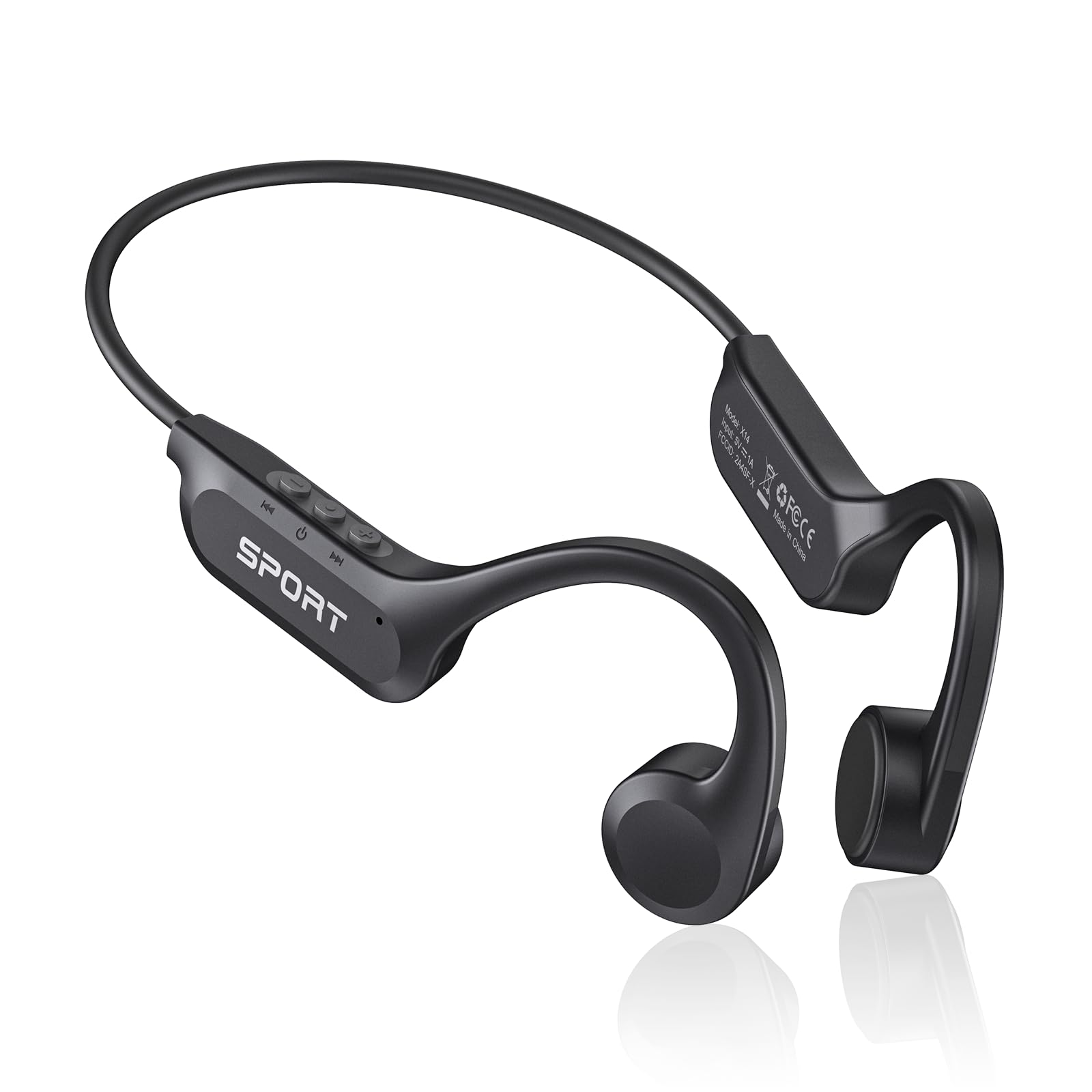 CXK X14 Open Ear/Conduction Sports Headphones + F/S w/Prime $30.59