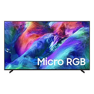 [Samsung EPP/EDU] Samsung - 85" Class R85H Series Micro RGB 4K UHD Smart Tizen TV (2026) $1710 or $1610