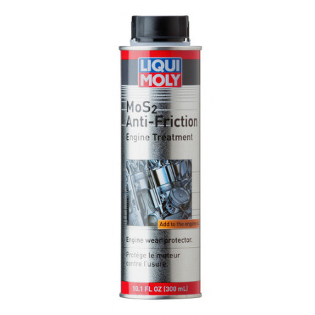 LIQUI MOLY MoS2 Anti-Friction Engine Treatment, 300 mL $5.99