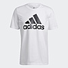 adidas Men's Essentials Big Logo Tee (White) $6 + Free Shipping