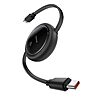 Baseus 100W Retractable 3.3' USB C to USB C 5A Charging Cable (Black) $6.96 + Free Shipping w/ Prime or on $35+