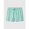 Gap Factory Women's Poplin PJ Shorts (Green Stripe) $4 + Free Shipping