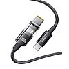 [Prime] 6.6' Baseus 100W 5A USB-C Charging Cable w/ LED Display $9.42 + Free Shipping