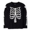 The Children's Place Halloween: Glow In The Dark Skeleton Kids' LS Tee or Baby Bodysuit $1.99, Baby Pumpkin Bodysuit $1.99, More + Free Shipping on $30+