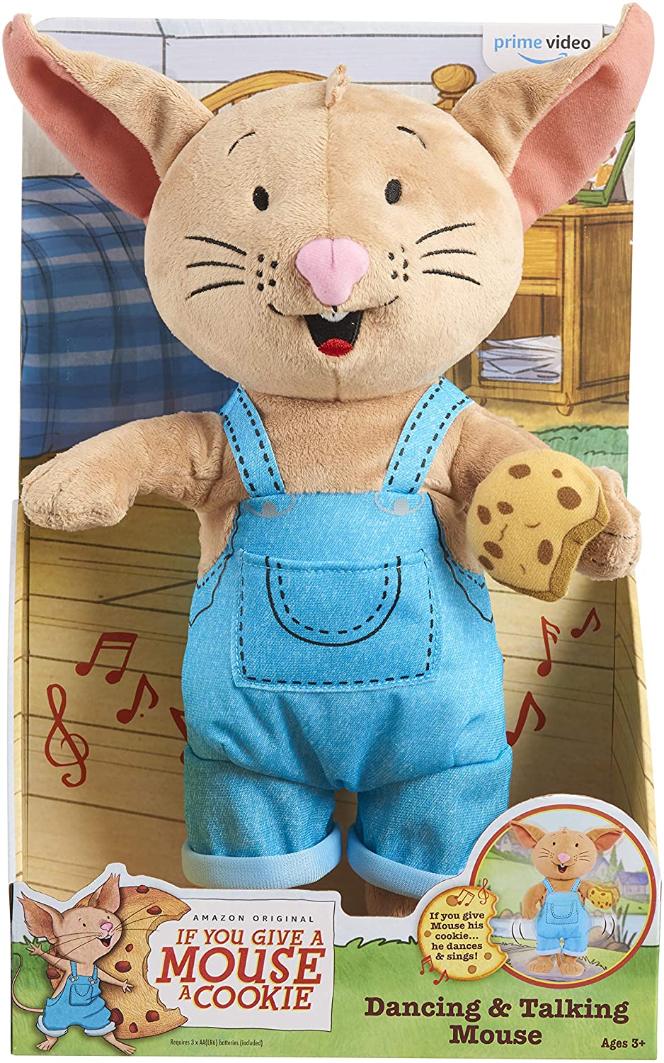 If You Give A Mouse A Cookie 12 Dancing Talking Mouse Toy