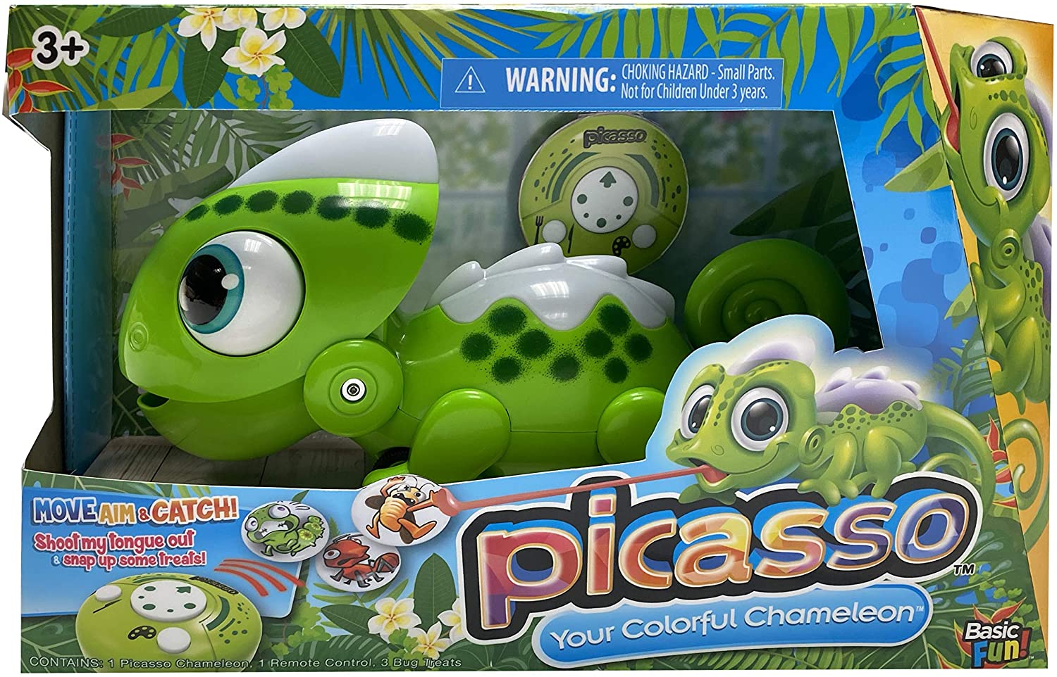 Basic Fun Anipets - Picasso: The Colorful Robo Chameleon RC Toy $5.20 + Free Shipping w/ Amazon Prime or Orders $25+
