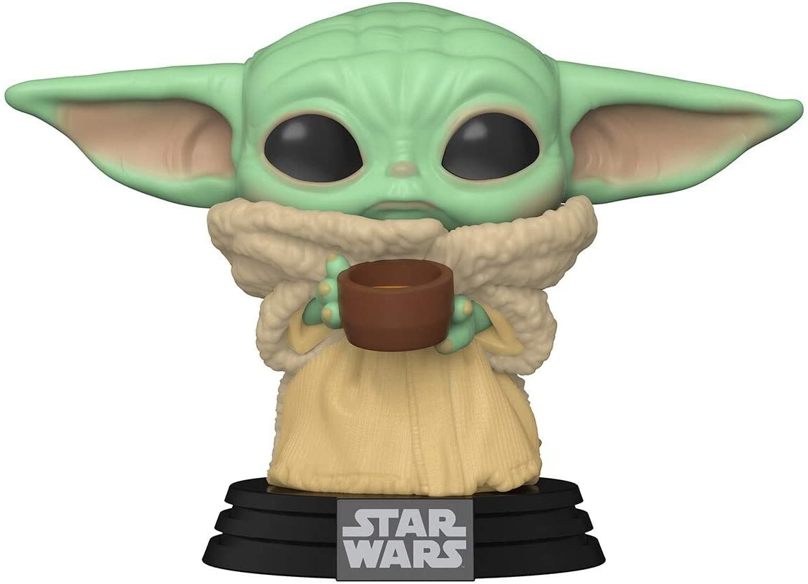 Funko Pop! Star Wars: The Mandalorian The Child w/ Cup Vinyl Bobblehead $7.95 + Free Shipping w/ Amazon Prime or Orders $25+