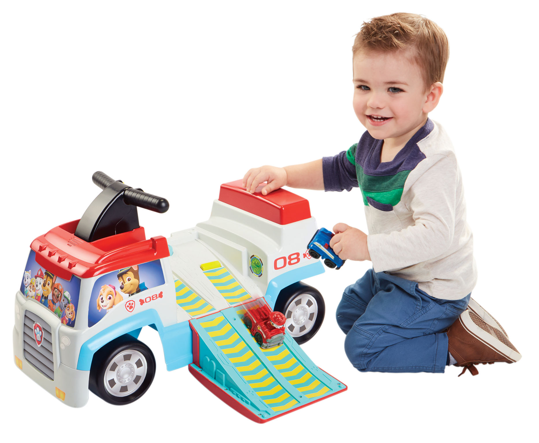 Paw Patrol Patroller Ride-On w/ Chase & Marshall Mini Vehicles $19.10 + Free Shipping w/ Walmart+ or Orders $35+
