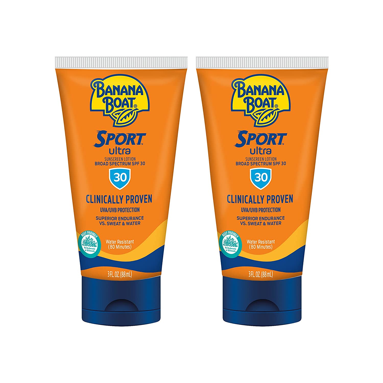 2-Pack 3-Oz Banana Boat Sport Ultra SPF 30 Sunscreen Lotion $4.20 w/ S&S + Free Shipping w/ Amazon Prime or Orders $25+