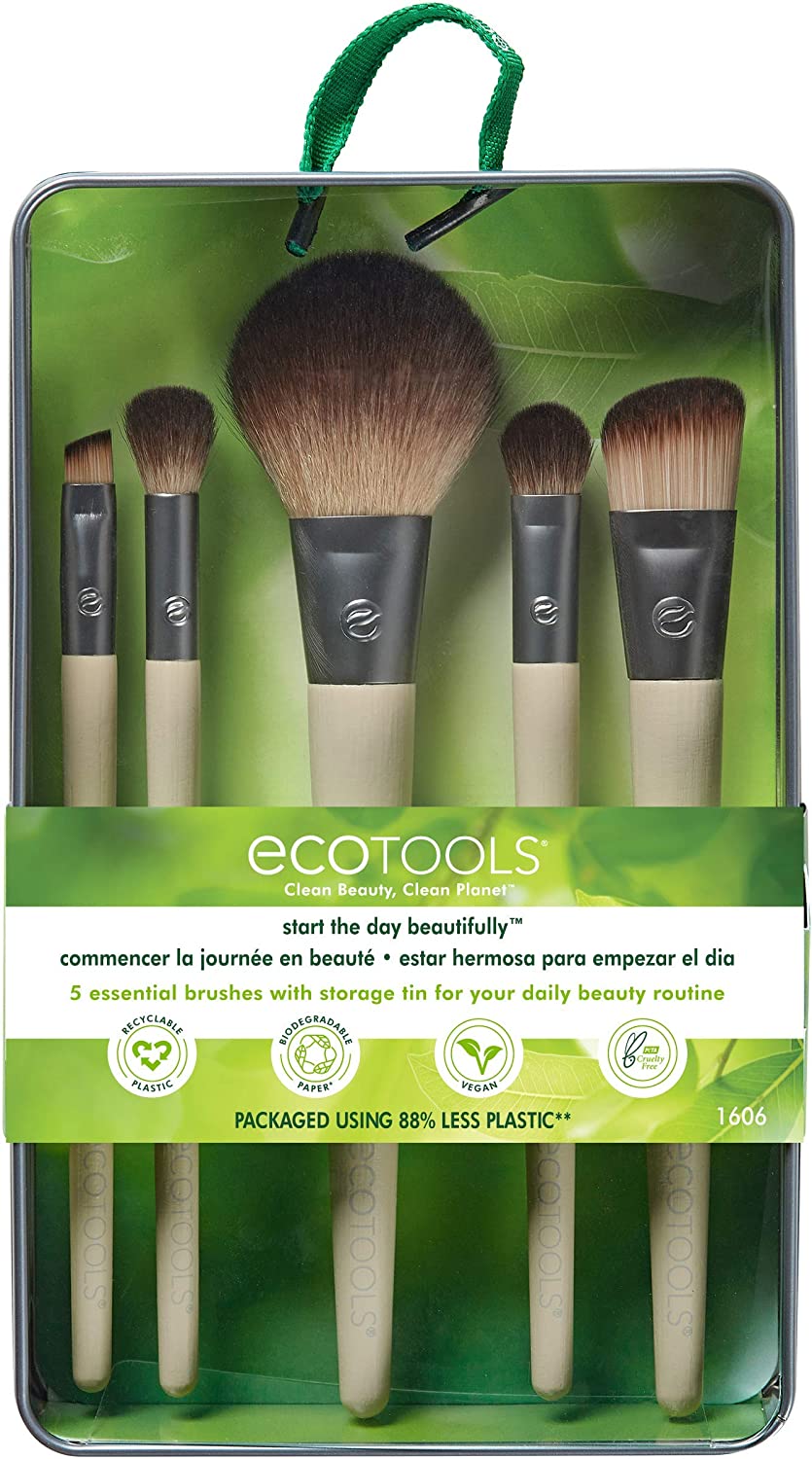 5-Pc EcoTools Start The Day Beautifully Makeup Brush Set $4.60 + Free Shipping w/ Amazon Prime or Orders $25+