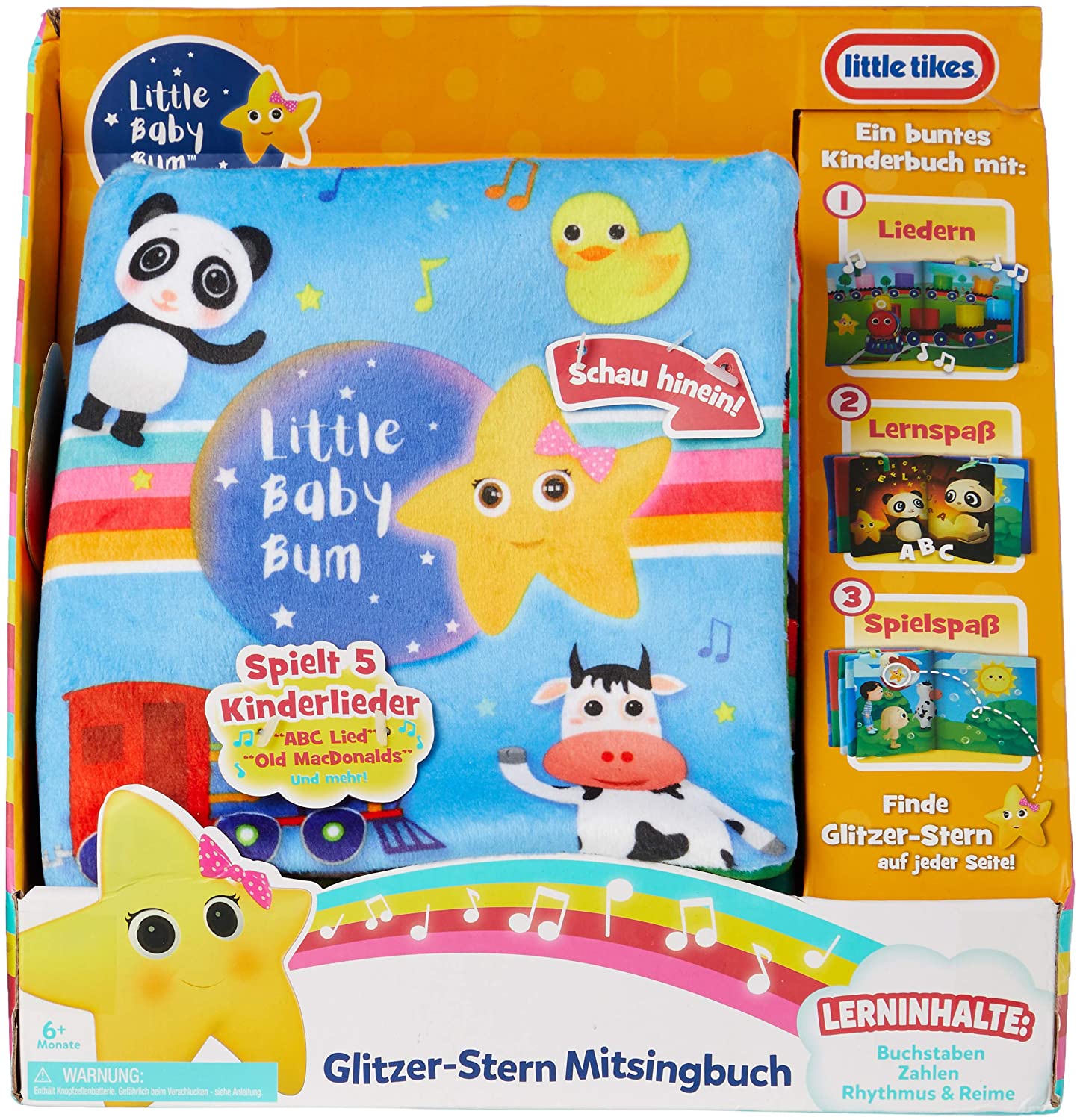 Little Tikes Little Baby Bum Singing Storybook $5.90 + Free Shipping w/ Amazon Prime or Orders $25+