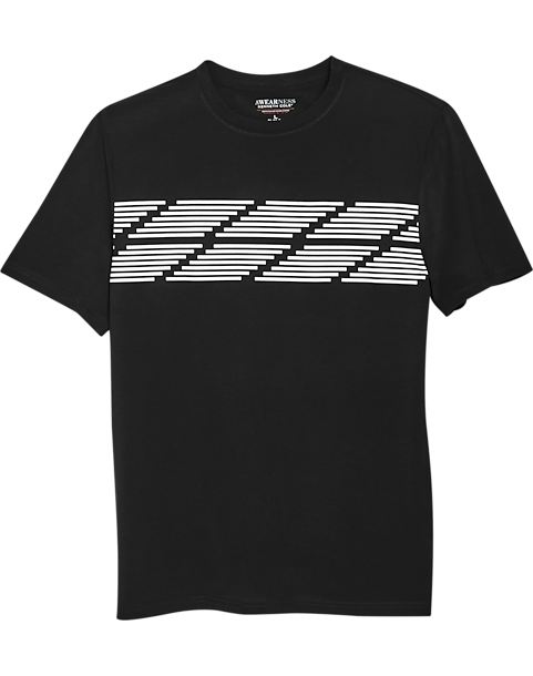 Awearness Kenneth Cole Men's AWEAR-TECH Modern Fit T-Shirt (Black or White) $5 + Free Shipping