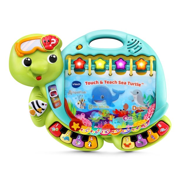 VTech Touch & Teach Sea Turtle Interactive Learning Book $10 + Free Store Pickup at Walmart
