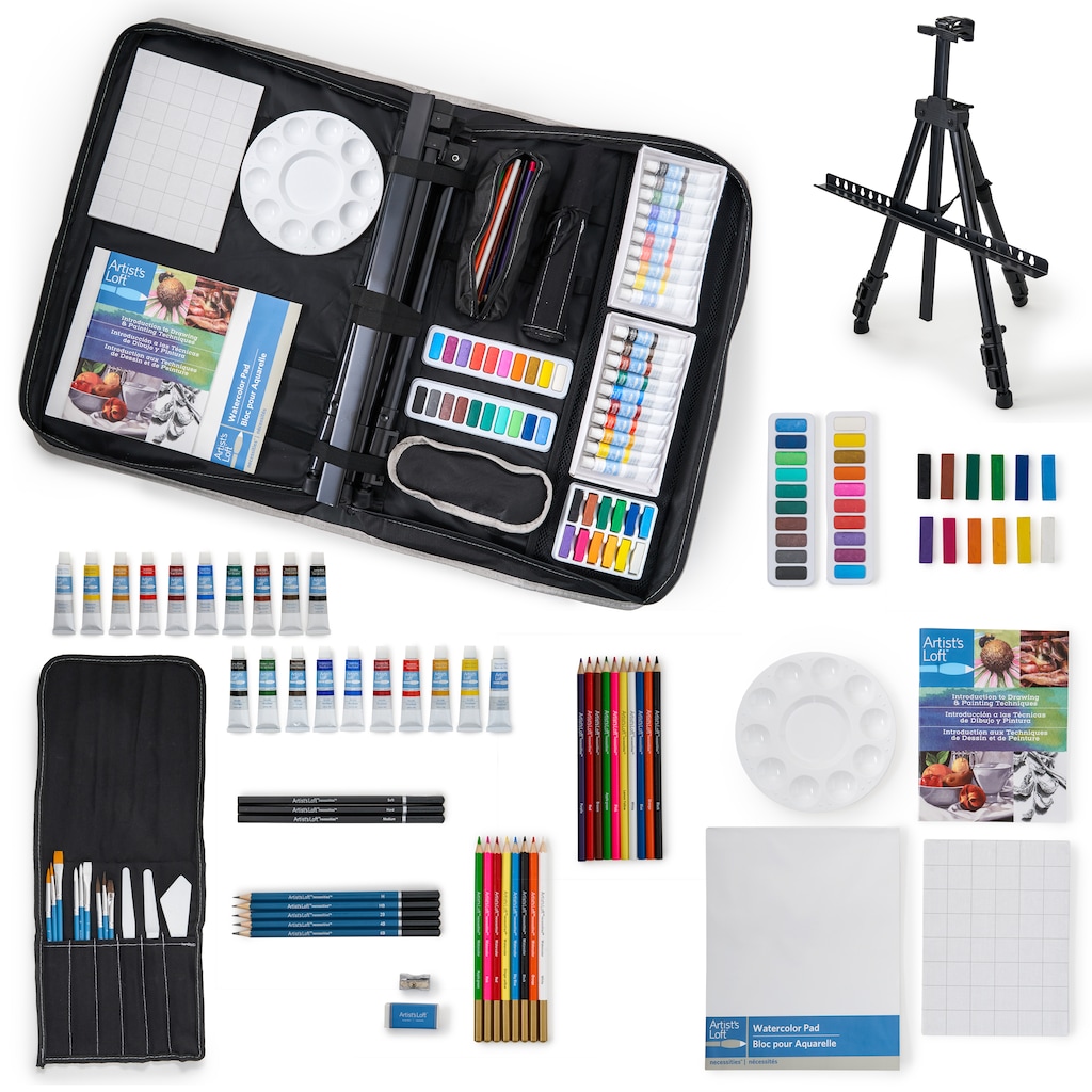 101-Pc Artist's Loft Necessities Deluxe Easel Art Set $30 + Free Store Pickup at Michael's