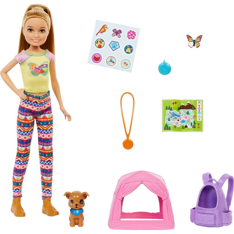 Barbie It Takes Two Camping Playset w/ 9" Stacie Doll, Puppy, & Accessories $7.50 + Free Shipping w/ Amazon Prime or Orders $25+