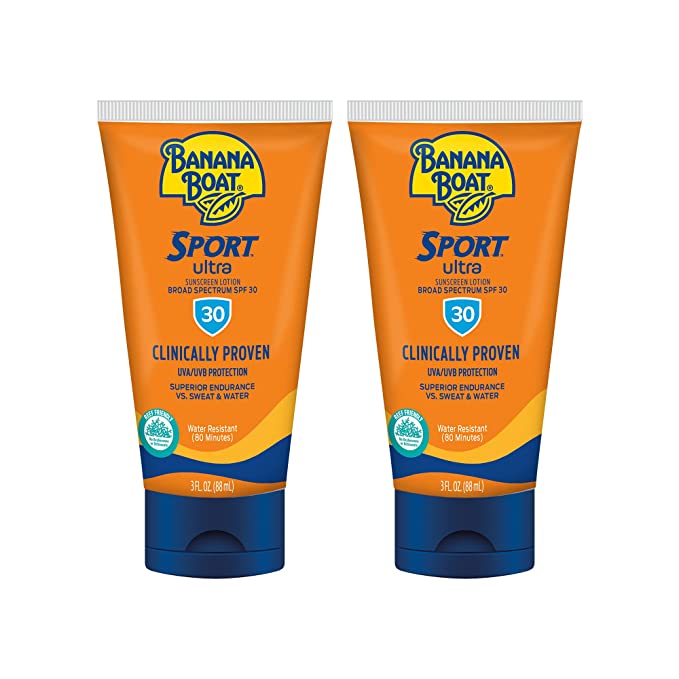 2-Pack 3-Oz Banana Boat Sport Ultra SPF 30 Sunscreen Lotion $4.70 w/ S&S + Free Shipping w/ Amazon Prime or Orders $25+