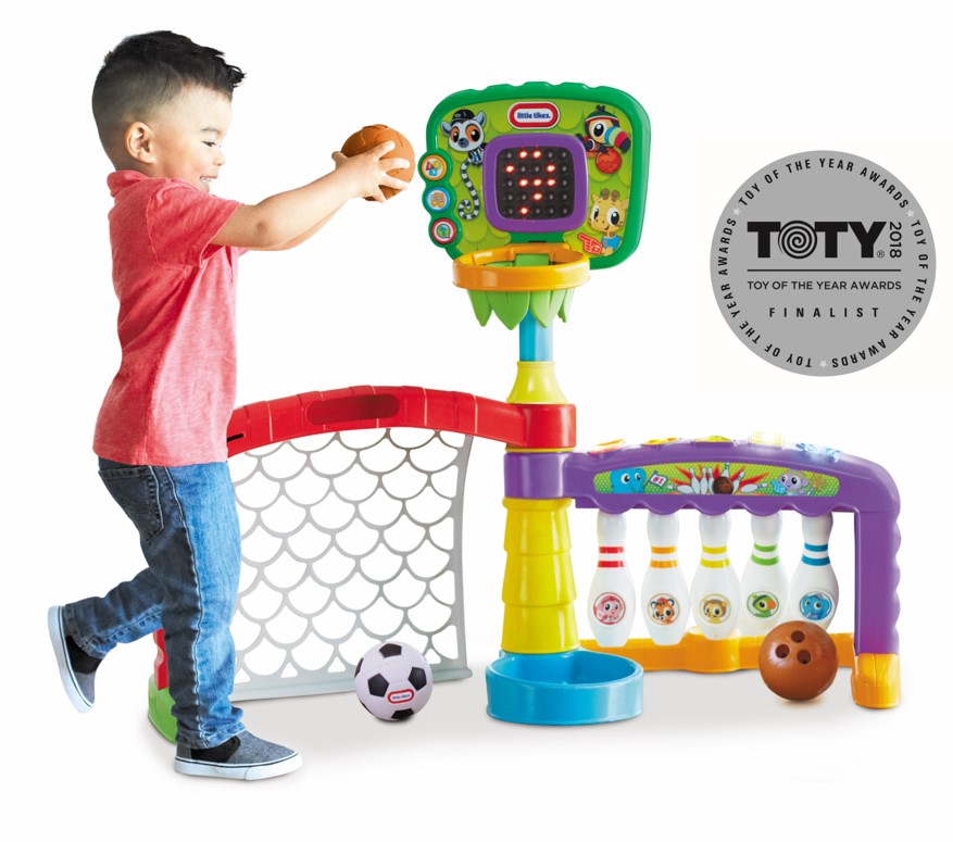Little Tikes 3 in 1 Sports Zone w/ Basketball, Soccer, & Bowling $24 + Free Shipping w/ Walmart+ or Orders $35+