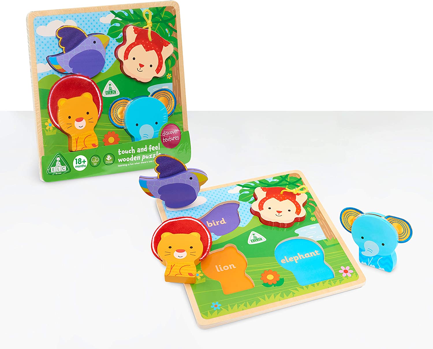 Prime Members: Early Learning Centre: Touch & Feel Wooden Puzzle $3.50, Wooden Stacking Rings $3.84 & More + Free Shipping