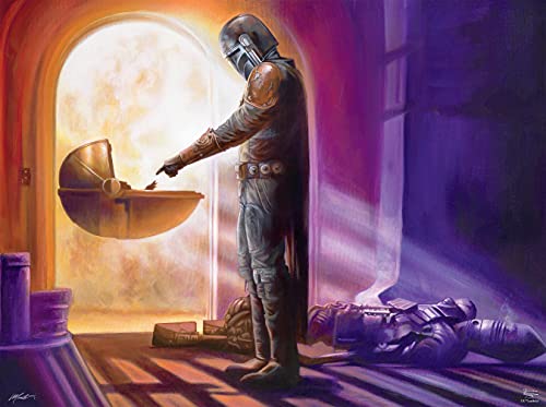 550-Pc Ceaco Thomas Kinkade Star Wars The Mandalorian Collection Jigsaw Puzzle (Turning Point) $5.05 + Free Shipping w/ Amazon Prime or Orders $25+
