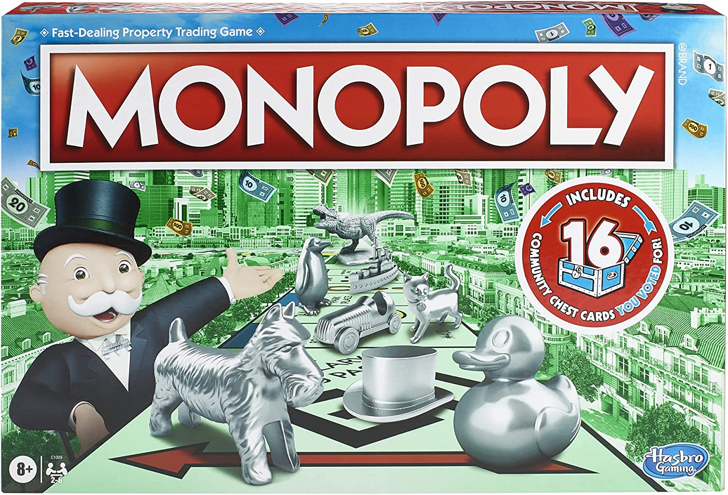 Monopoly Classic Family Board Game $10 + Free Shipping w/ Amazon Prime or Orders $25+
