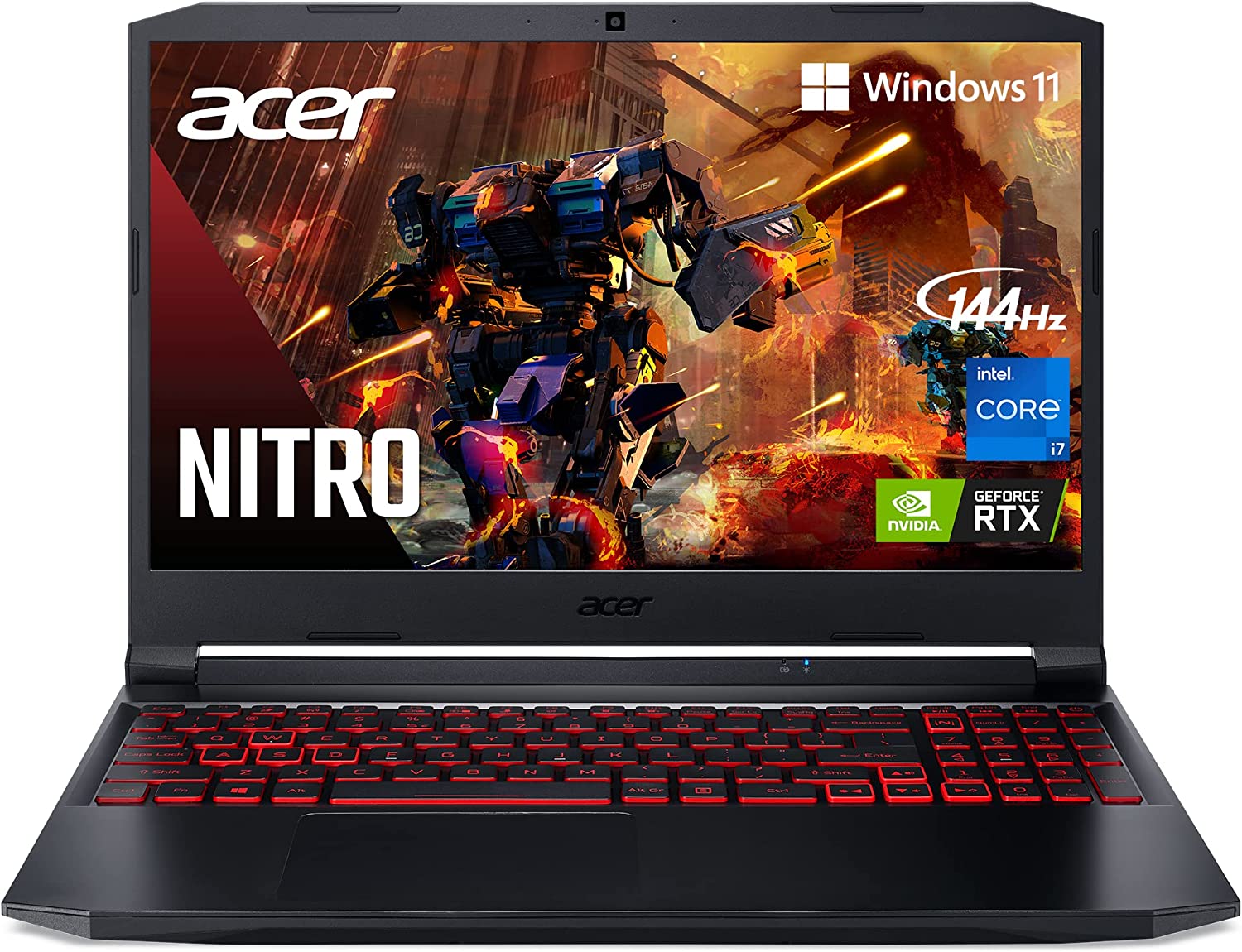 Acer Nitro 5 Laptop: 15.6" 1080p 144Hz, i7-11800H, RTX 3050 Ti, 8GB RAM, 512GB SSD $650 + Free Shipping