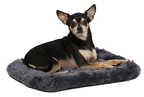 18" MidWest Bolster Dog or Cat Bed (Charcoal Gray) $4.19 + Free Shipping w/ Prime or on $25+