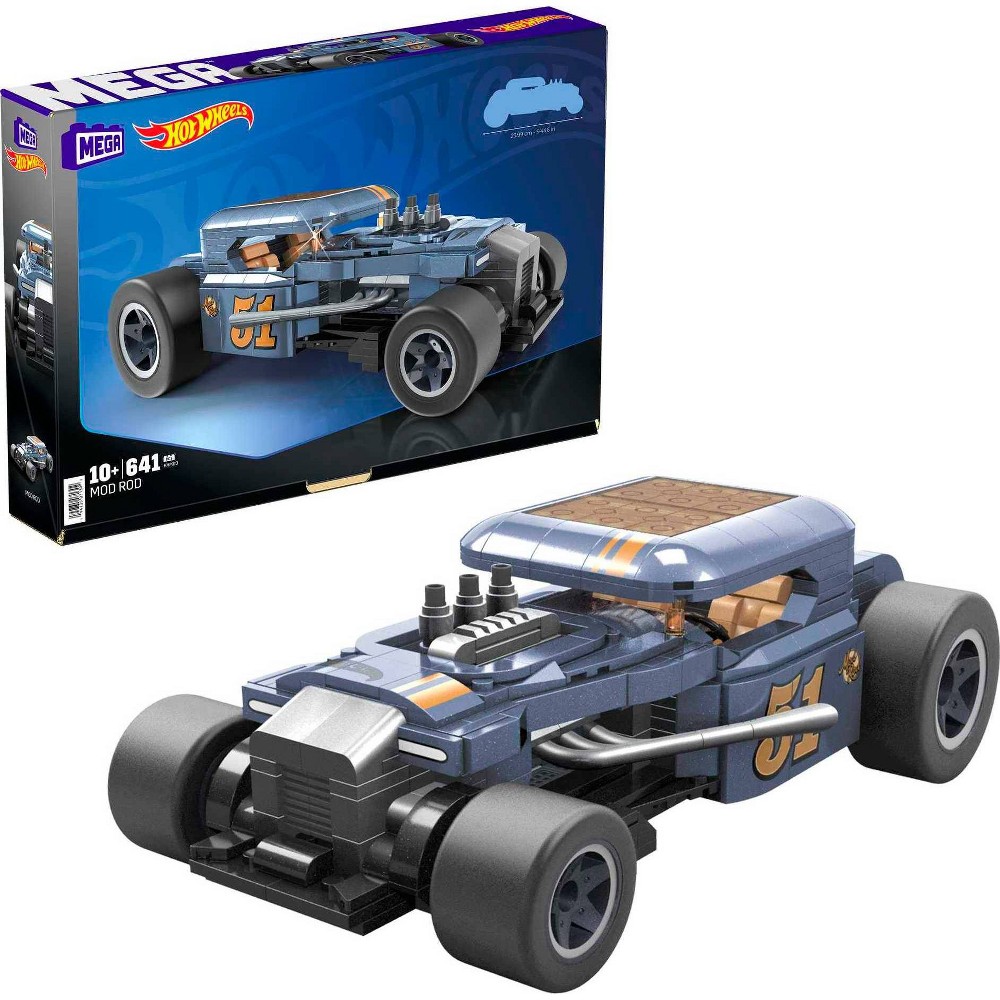 640 Piece Mega Construx Hot Wheels Mod Rod Building Set $28 90   Free
