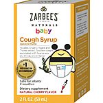 2-Oz Zarbee's Naturals Baby Cough Syrup w/ Agave &amp; Thyme $3.85 w/ S&amp;S + Free Shipping w/ Amazon Prime or Orders $25+