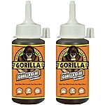 2-Pack 4-Oz Gorilla Original Gorilla Glue $5.70 + Free Shipping w/ Amazon Prime or Orders $25+