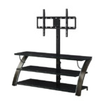 Whalen Payton 3-in-1 Flat Panel TV Stand w/ Swivel Mount (for TVs up to 65") $78 + Free Shipping