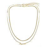 2-Piece Time and Tru Zodiac Sign Necklace Set: Aquarius, Capricorn, Leo, Libra, Pisces, Scorpio, or Virgo $1.98 + Free S&amp;H w/ Walmart+ or on $35+
