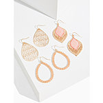 Torrid Extra 50% Off Clearance: 3-Pack Gold Tone Peach Stone Earrings Set $6, Super Soft Taupe Scoop Neck Layering Tank $9.50 &amp; More + Free Shipping