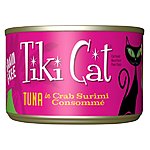 8-Pack 6-Oz Tiki Cat Lanai Grill Tuna in Crab Surimi Consomme Canned Cat Food $4.40 + Free S&amp;H on $49+