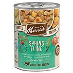 12-Pack 12.7-Oz Merrick Limited Edition Spring Fling Adult Wet Dog Food $16.40 w/ Autoship + Free S&amp;H w/ $49+
