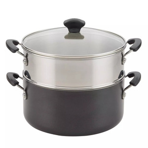 5.5-Quart Farberware Cookstart Aluminum DiamondMax Nonstick Dutch Oven w/ Steamer Insert $20.39 + Free Shipping on $49+