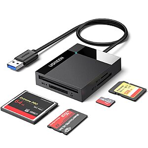 [Prime] UGREEN SD Card Reader 5Gbps USB 3.0 Card Hub Adapter $8.98 + Free Shipping