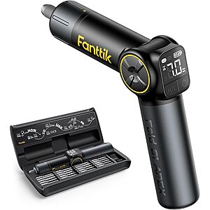 [Prime] Fanttik S1 APEX Pivot Handle 3.7V Electric Screwdriver w/ 20x Bits $76.99 + Free Shipping
