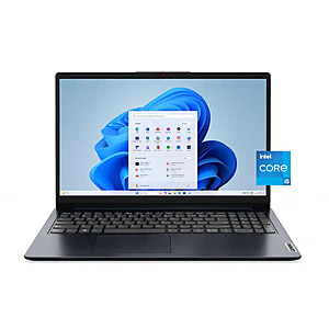Lenovo IdeaPad 1i Laptop: 15.6" FHD Touchscreen, i5-1335U, 8GB DDR4, 256GB SSD $299.99 + Free Shipping