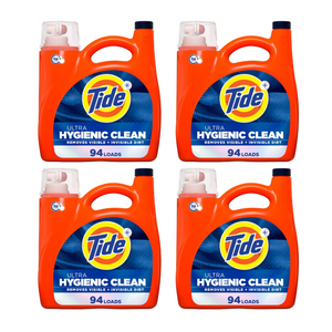 4-Count 132-Oz Tide Ultra Hygienic Clean Liquid Laundry Detergent (Original Scent,94 Loads) $44.49 ($11.12 Each) w/ S&S + Free Shipping