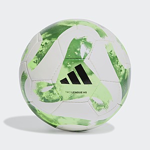 adidas App: adidas Tiro Match Soccer Ball (Size 5, White/Green) $9.80 + Free Shipping
