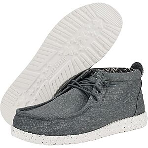 HeyDude Shoes: Men's Wally Work CE Slip-On $28, Women's Wendy Fleece Casual $26 & More