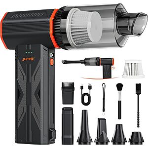 JUFINX F32MAX Electric Air Duster & Vacuum Cleaner Kit