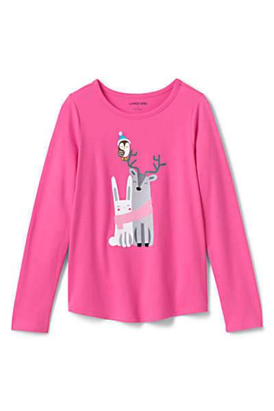 Lands' End Extra 50% Off Clearance, Girls' Long Sleeve Tees from $5, Men's Outerwear from $15, more + Free Shipping $75+