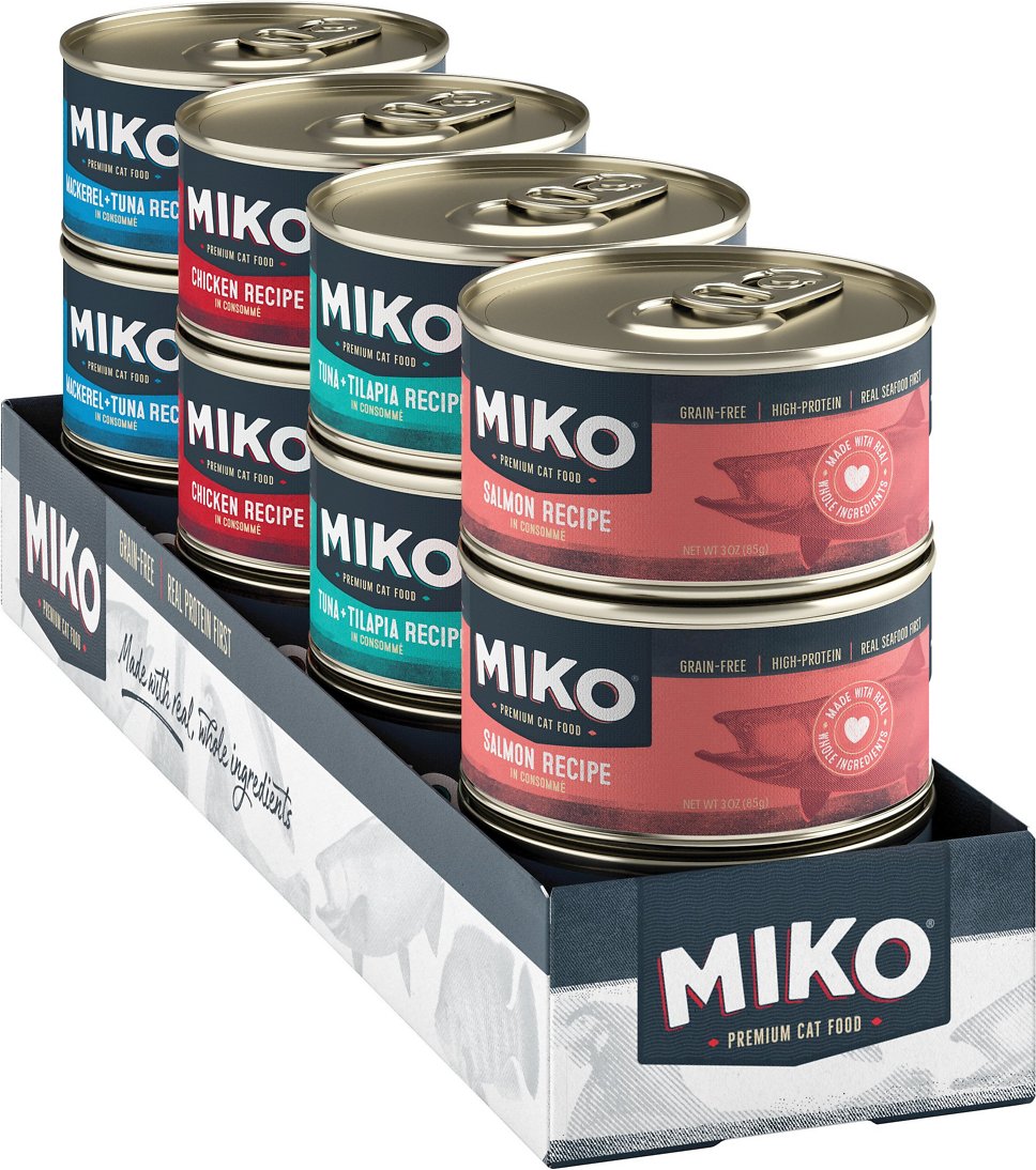 New Chewy Autoship Customers 60 Ct 3oz Miko Seafood Chicken Wet