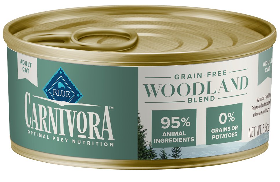 24 Pack Blue Buffalo Carnivora Woodland Blend Grain Free Adult Wet