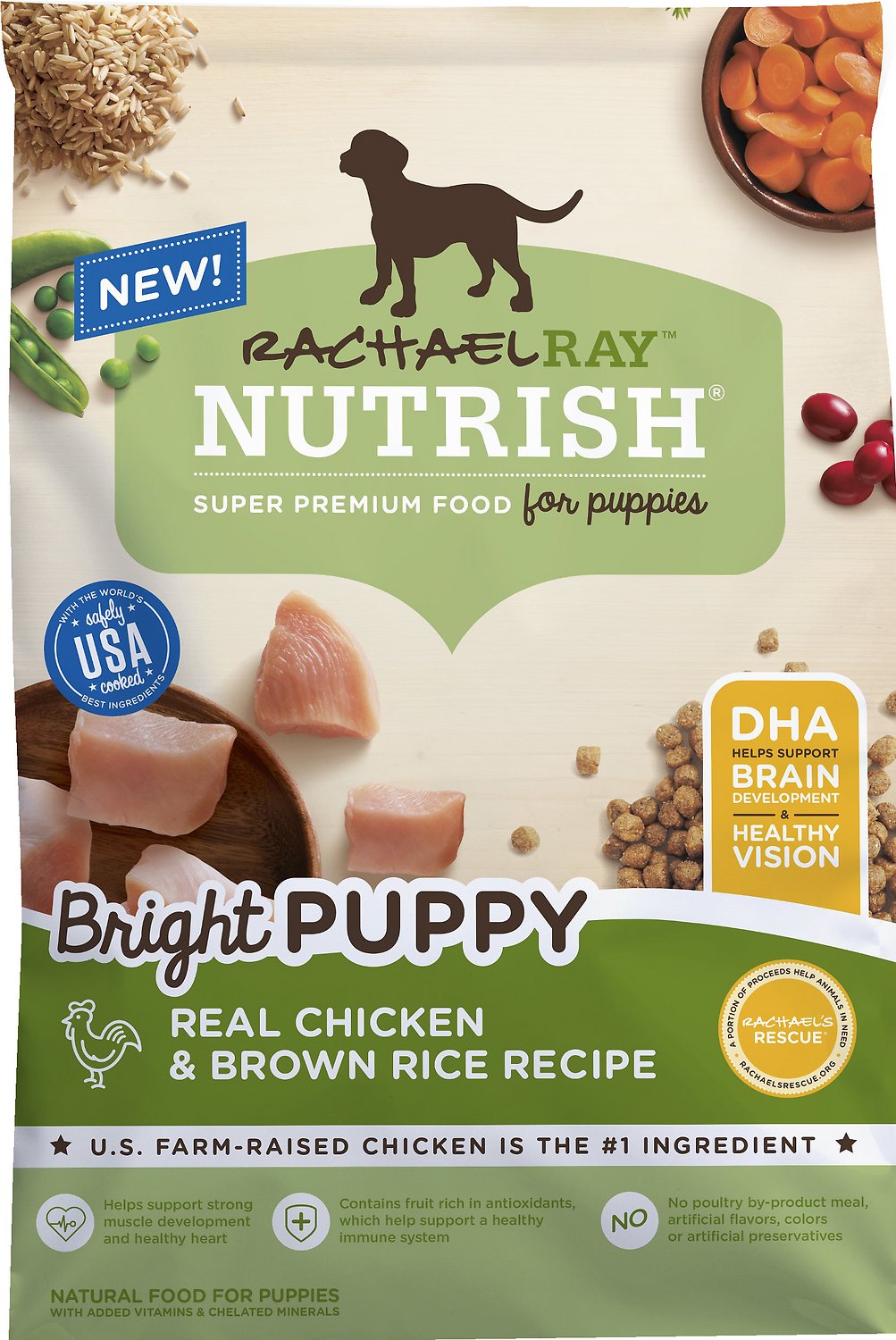 14 Lbs Rachael Ray Nutrish Bright Puppy Recipe Dry Dog Food